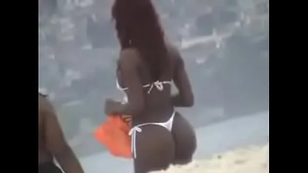 HD Beach bikini mulatto horná trubica