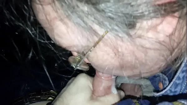 HD Cum in old whores mouth horní trubice