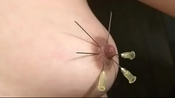 HD japan BDSM piercing nipple and electric shock top Tube