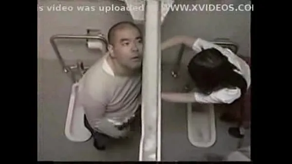 HD Teacher fuck student in toilet Tube teratas
