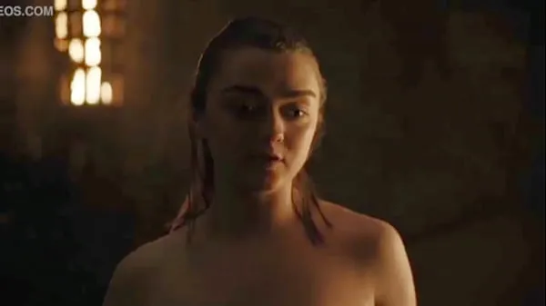 HD Maisie Williams/Arya Stark Hot Scene-Game Of Thrones tiub teratas