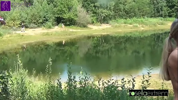 HD Public scandal on a bathing lake. Extremely Bukkake, Gagging and Vomit Deepthroats, Mouth Pissing and Mass Mouths insermations for a Blond Girl! Chapter 3 horná trubica