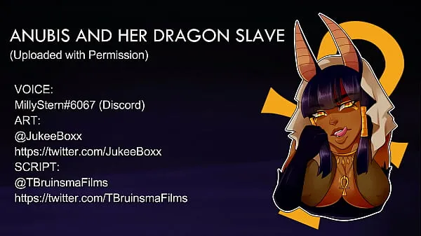 HD ANUBIS AND HER DRAGON SLAVE ASMR bovenbuis
