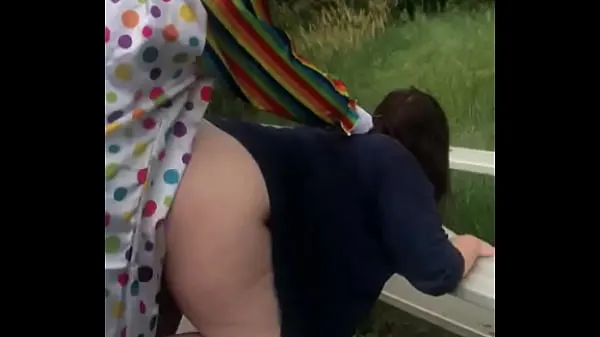 HD Gibby The Clown fucks pawg in daylight top Tube