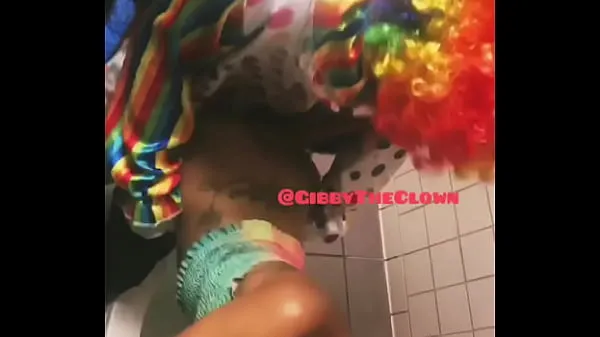 HD Gibby The Clown bangs Jasamine Banks from the back top Tube