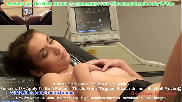 HD CLOV - Naomi Alice Undergoes Orgasm Research, Inc By Doctor Tampa üst Tüp