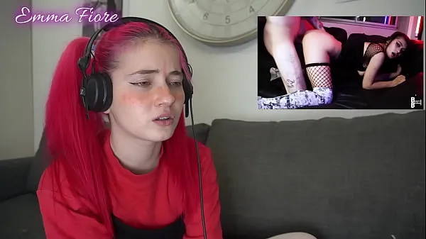 HD Petite teen reacting to Amateur Porn - Emma Fiore top Tube