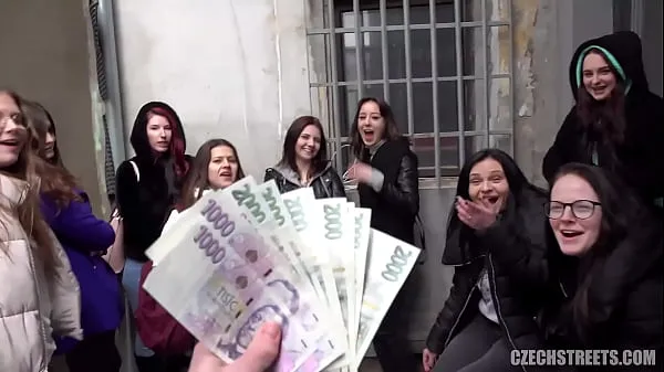 Ống HD CzechStreets - Teen Girls Love Sex And Money hàng đầu