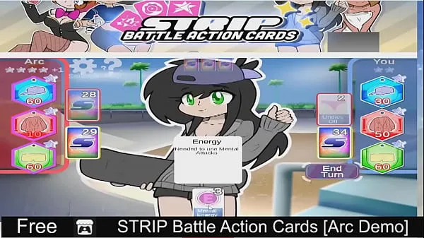 HD STRIP Battle Action Cards [Arc Demo top Tube