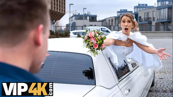 HD BRIDE4K. The Wedding Limo Chase top Tube