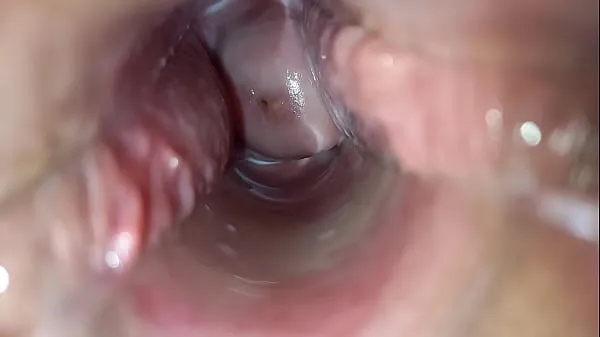 HD Pulsating orgasm inside vagina top Tube