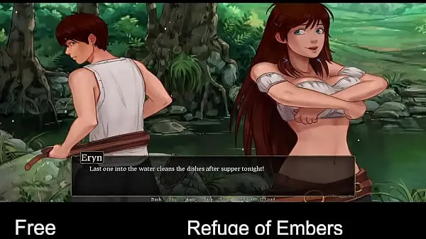 HD Refuge of Embers (Free Steam Game) Visual Novel, Interactive Fiction 顶部管