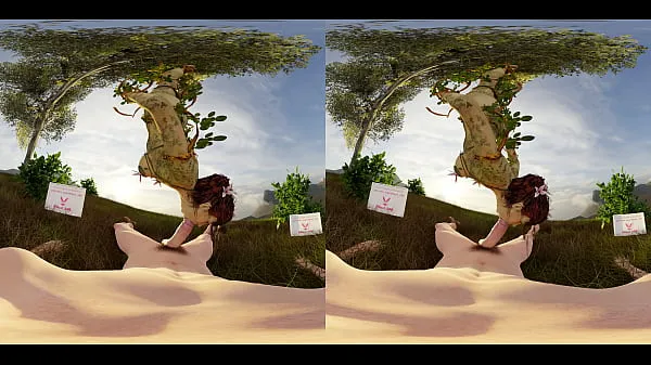 HD VReal 18K Poison Ivy Spinning Blowjob - CGI toprør