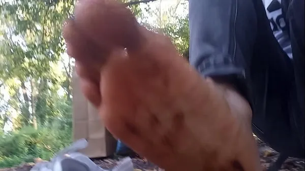HD Dirty soles due to chocolate and ketchup in this boy foot fetish gay porn video felső cső