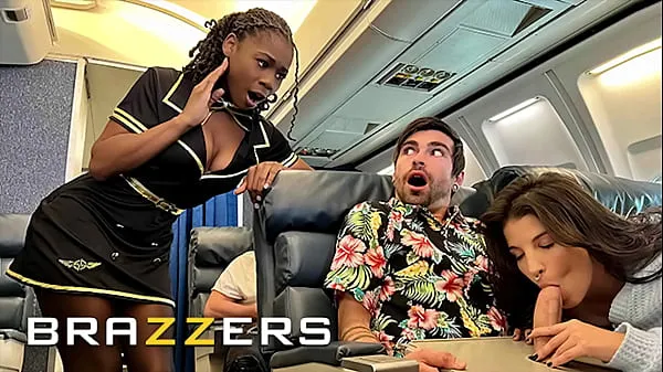 HD Lucky Gets Fucked With Flight Attendant Hazel Grace In Private When LaSirena69 Comes & Joins For A Hot 3some - BRAZZERS top Tube