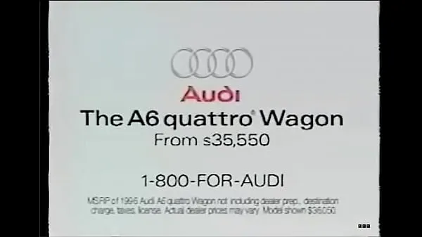 HD 1996 Audi Quattro commercial nylon feet big car dismount üst Tüp